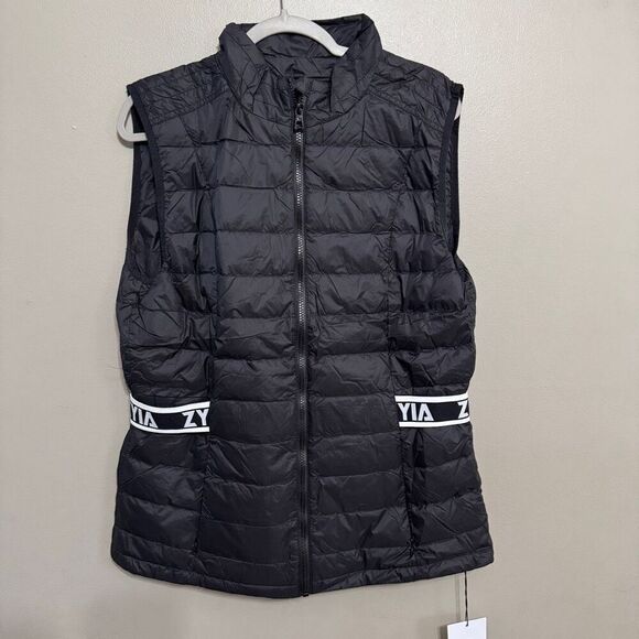 Zyia Women's Alpine Down Vest in Black XXL NWT - Picture 2 of 7